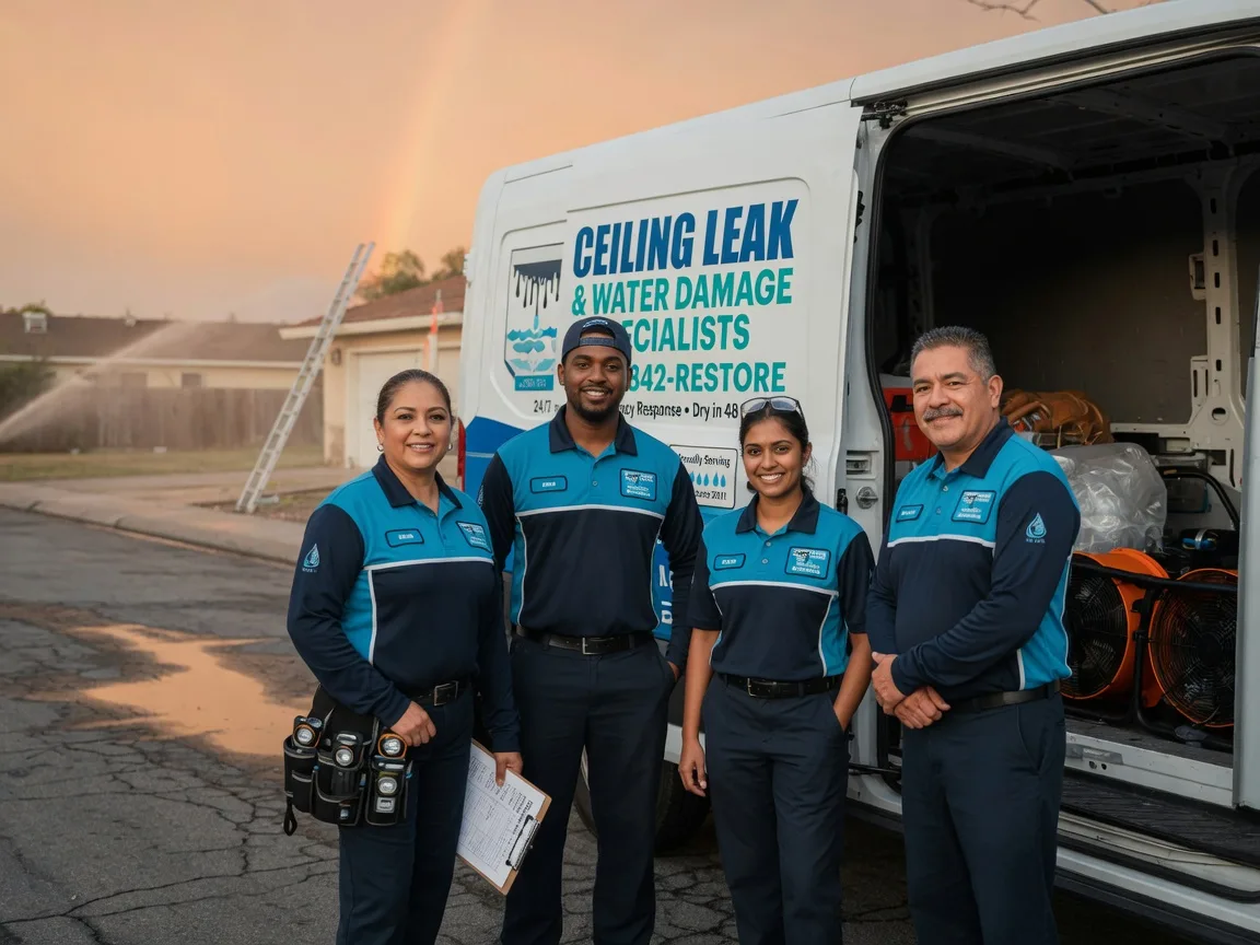 Ceiling Leak Cleanup company in Peoria Heights, IL