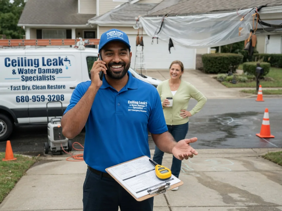 Ceiling Leak Cleanup Peoria Heights, IL FAQs
